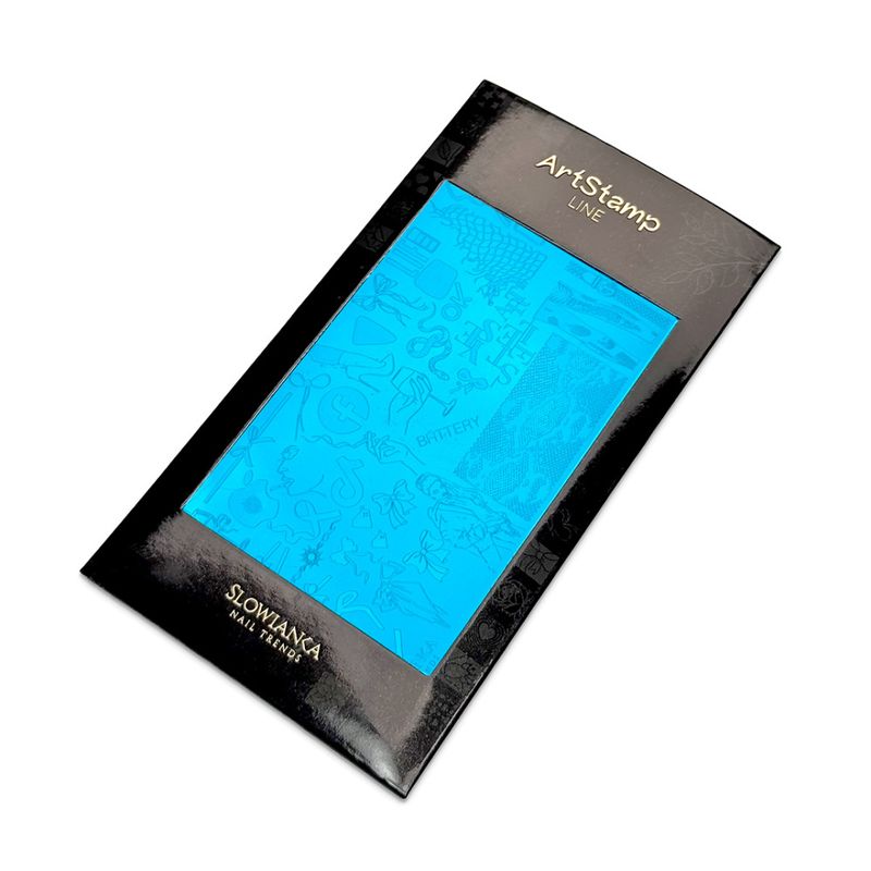 ArtStamp Plate No. 8- tekstur & details 