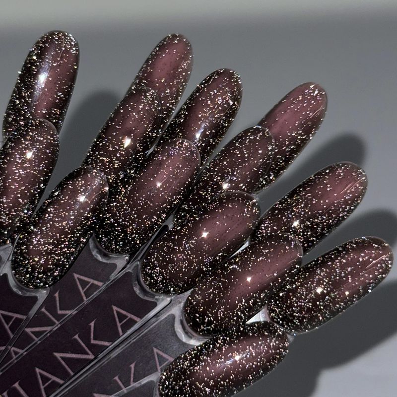 Gel Polish 504 Flash Silver Fishnet